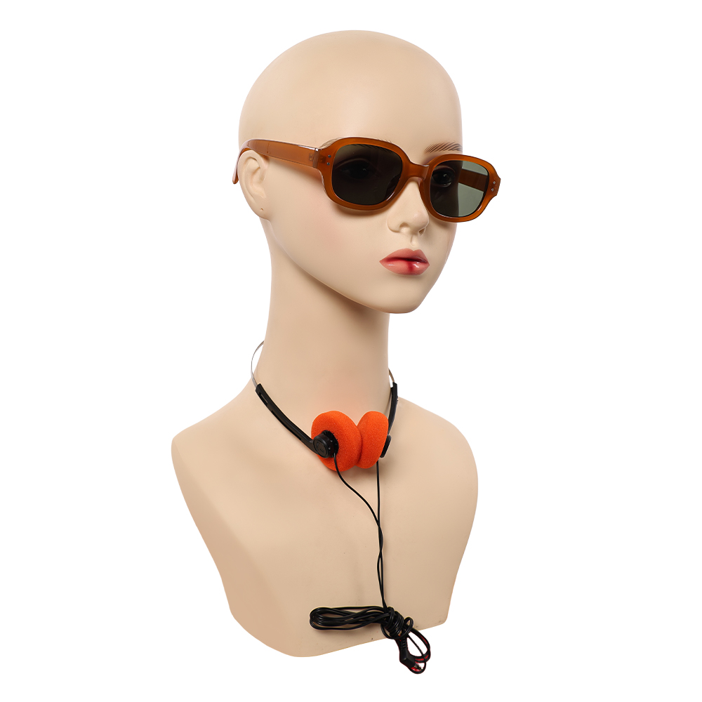 Cosplay Prop Foam - Kara Superhelden-Kostüm Cosplay-Zubehör-Set Sonnenbrille Schaumstoff-Deko-Kopfhörer Requisiten