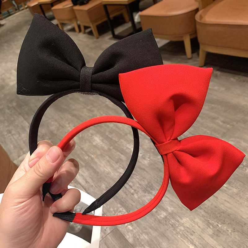 Cosplay Floating Prop - Süße Mädchen Rot Große Schleife Stirnband
