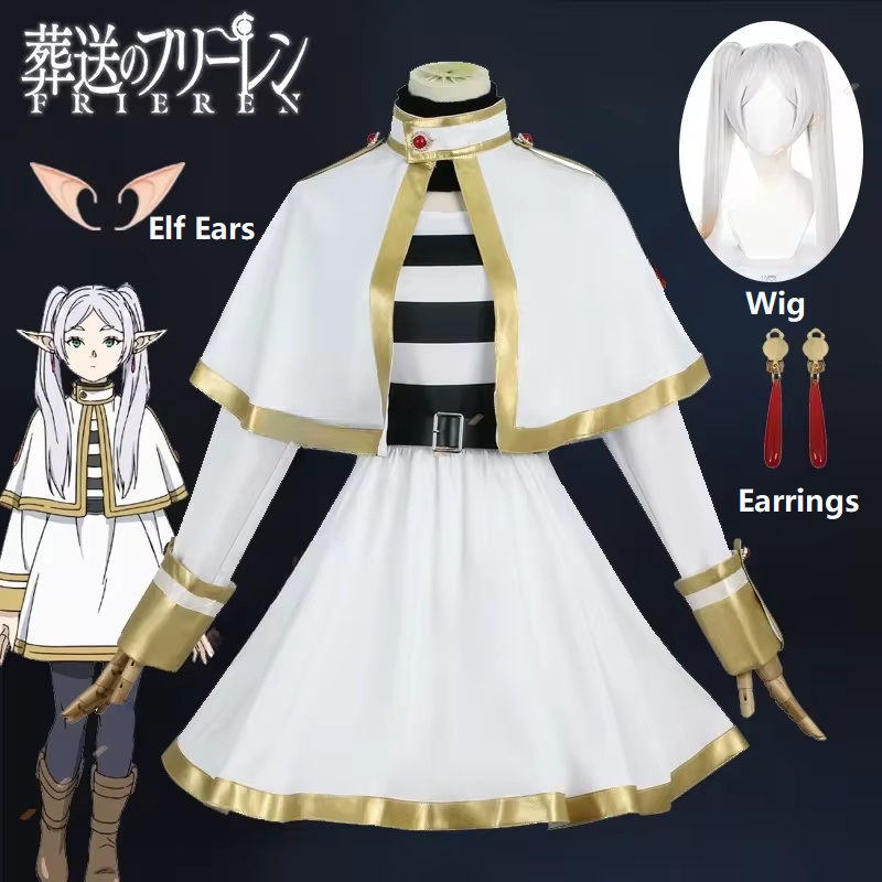 Frieren Cosplay Prop - Sousou no frieren Cosplay Kostüm Perücke
