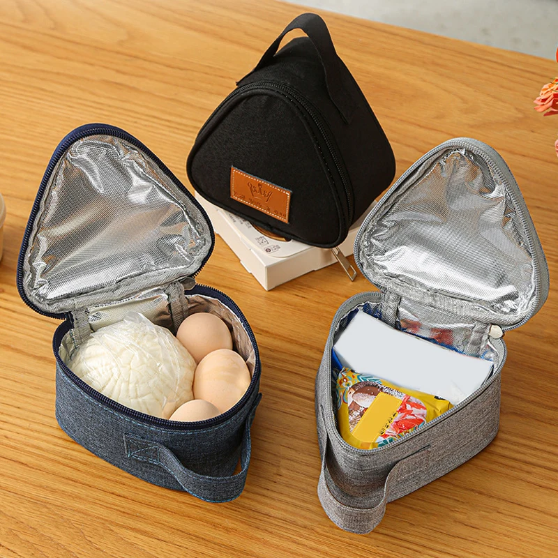 Thermoplastic Pellet - Neue dreieckige Thermo-Lunch-Tasche, Mini-Folien-Beutel für Studenten,