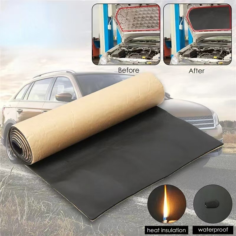 Eva Foam Sheet - Auto-Schalldämmungsmatte Wärmeisolierender Schaumstoff Anti-Lärm 3/6/8/10mm Dicke