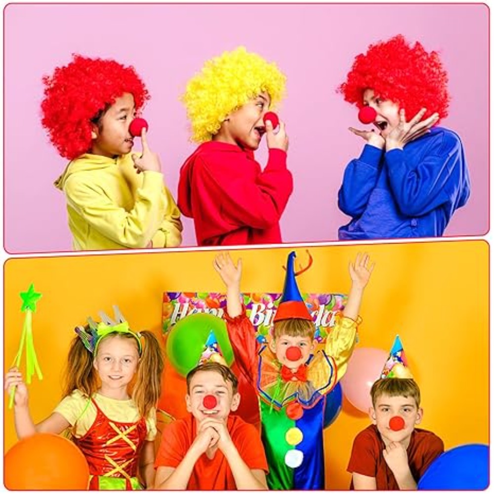 300 Stücke -1 Rot Lustige Clow – Cosplay Prop Foam Bewertung und Preis