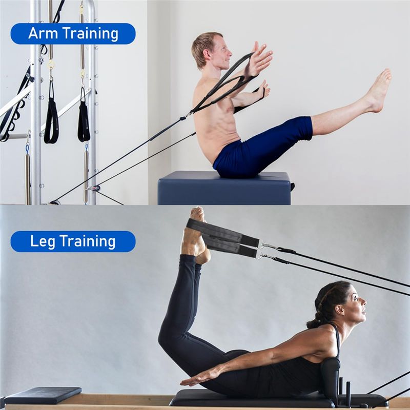 2-teiliges Pilates-Gurtsystem- – D Ring Strap Bewertung und Preis