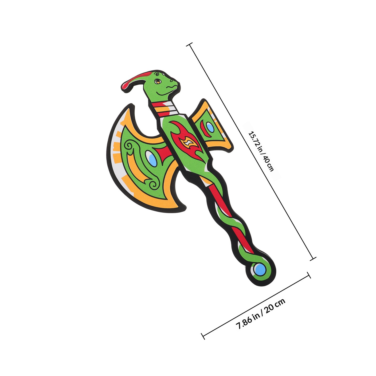 Schaumstoff-Dinosaurier-Axt, C – Cosplay Prop Foam Bewertung und Preis
