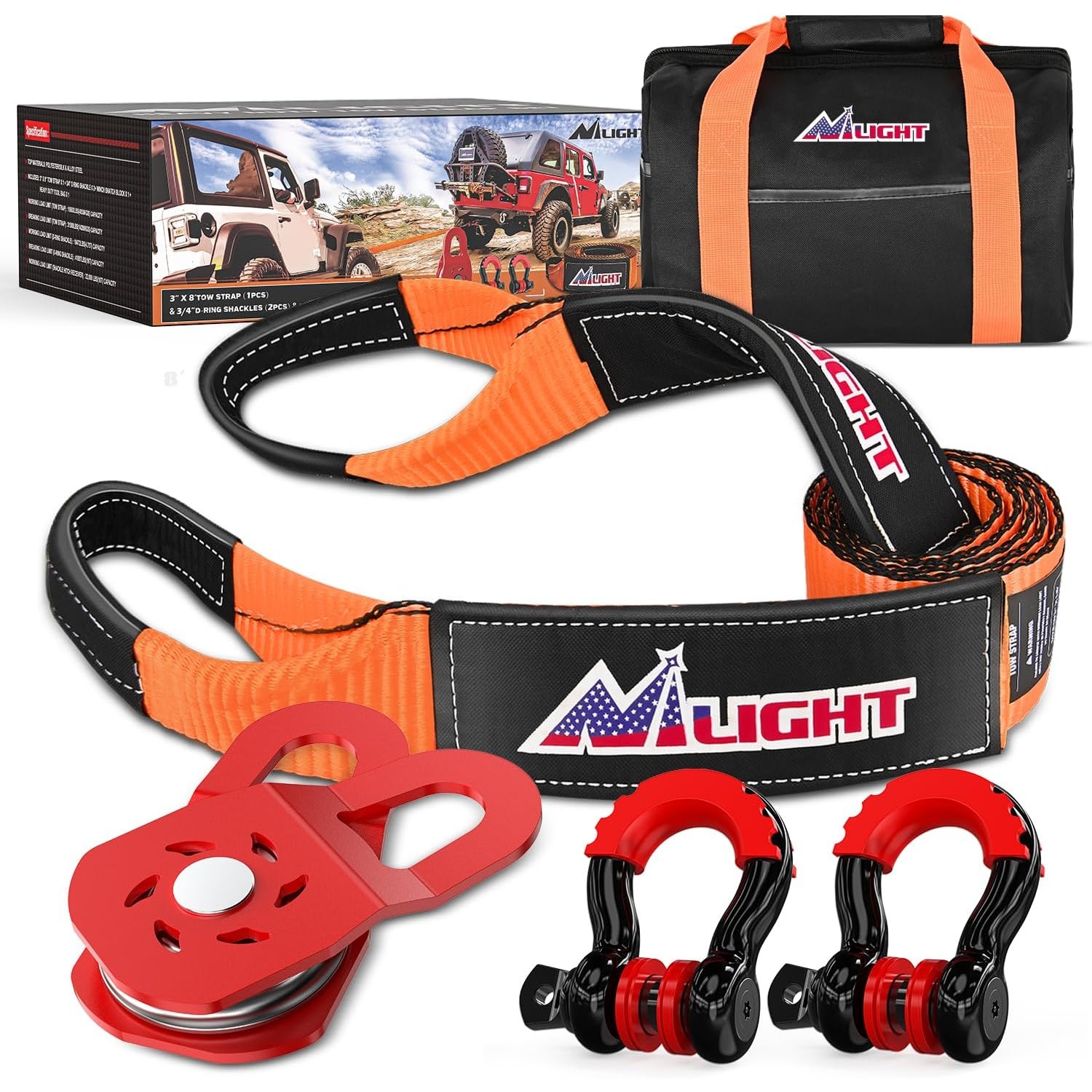 Nilight Offroad-Bergungsset 3